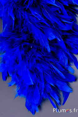 Mèche coq  - 10 cm - bleu